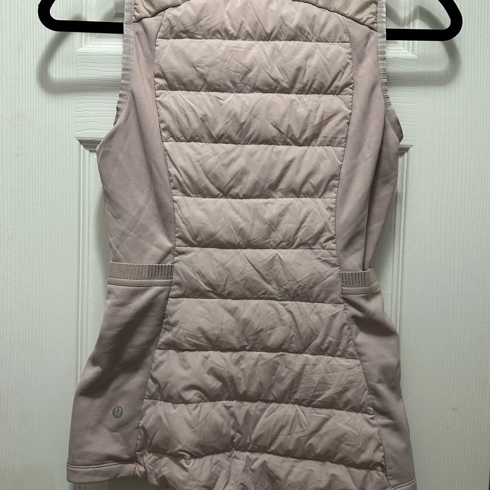 Lululemon light pink Down‎ Vest